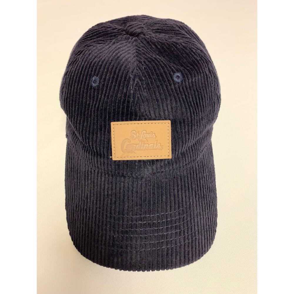 ST. LOUIS CARDINALS FANS: It’s Your New Navy Blue Corduroy Adjustable Cotton Cap - Picture 12 of 12
